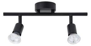 NV 960006 Bodové svítidlo LUP saténový černý kov GU10 2x5W 230V IP20 bez žárovky - NOVA LUCE