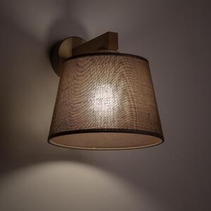 BRILAGI - LED Nástěnná lampa LATTE SABIA 1xE27/15W/230V borovice/hnědá