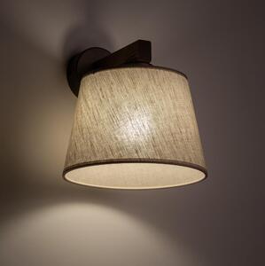 BRILAGI - LED Nástěnná lampa LATTE 1xE27/15W/230V borovice/béžová