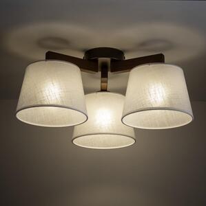 BRILAGI - LED Přisazený lustr LATTE 3xE27/15W/230V borovice/béžová