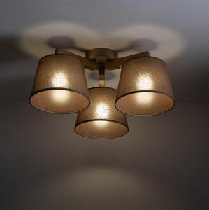 BRILAGI - LED Přisazený lustr LATTE SABIA 3xE27/15W/230V borovice/hnědá