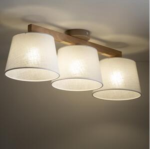 BRILAGI - LED Přisazený lustr LATTE SABIA 3xE27/15W/230V borovice/bílá