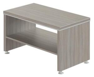 Konferenční stolek WELS, 900 x 500 x 500 mm, dub šedý