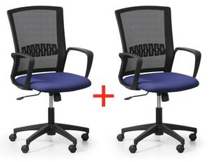 Kancelářská židle ROY 1+1 Zdarma, modrá