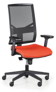 Kancelářská židle OMNIA, oranžová