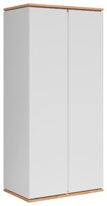 VÍCEÚČELOVÁ SKŘÍŇ, bílá, dub artisan, 94/201/58 cm Xora - Online Only komody, Online Only