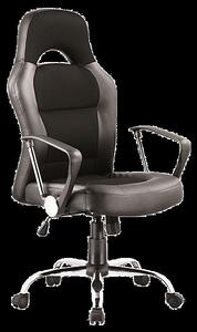 SIGNAL SIG Kancelářská židle Q-033 šedá/černá