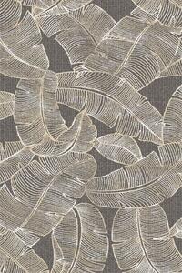 Kusový koberec vlněný Agnella Tempo Natural Feath Grafit šedý Rozměr: 133x195 cm