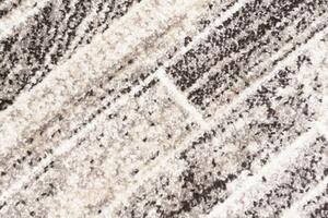 Makro Abra Kusový koberec PETRA 3040 1 244 Desky Dřevo Moderní šedý béžový hnědý Rozměr: 120x170 cm