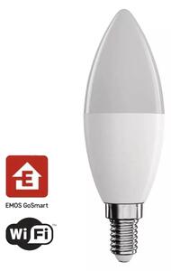 EMOS GoSmart CCT+RGB LED žárovka stmívatelná 4,8W E14 WiFi ZQW322R