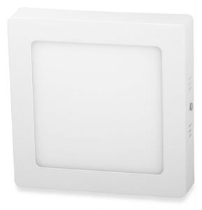 LED Solution Bílý přisazený LED panel hranatý 170 x 170mm 12W Economy Barva světla: Studená bílá 10497