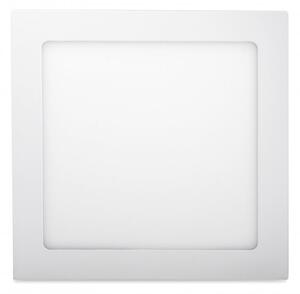 LED Solution Bílý vestavný LED panel hranatý 300 x 300mm 24W Economy Barva světla: Studená bílá 10491