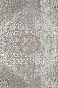 Kusový koberec vlněný Agnella Tempo Natural Huviel (binding) šedý Rozměr: 300x400 cm