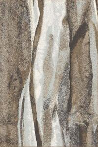 Kusový koberec vlněný Agnella Tempo Natural Creg (binding) hnědý Rozměr: 300x400 cm