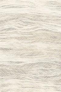 Kusový koberec vlněný Agnella Tempo Natural Weaves krémový béžový Rozměr: 133x195 cm