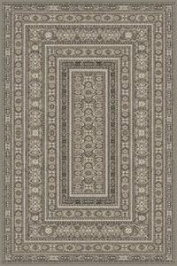 Kusový koberec vlněný Agnella Tempo Natural Tari šedý Rozměr: 133x195 cm