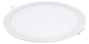 T-LED Bílý vestavný LED panel kulatý 225mm 18W 24V CCT 102202