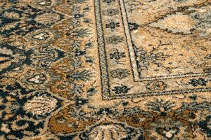 Kusový koberec vlněný Dywilan Omega Grenada Koniak Klasický béžový Rozměr: 170x235 cm