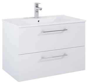 Roca Roma skříňka 80x45.6x53 cm pod umyvadlo závěsná bílá A857950806