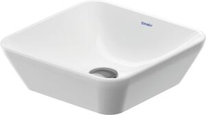 Duravit D-Neo umyvadlo 40x40 cm čtvercový na pult bílá 2397400070