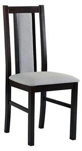 Jídelní židle z masivu Umeg - wenge magic/látka šedá