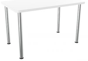 Jídelní stůl 120 x 70 cm Lomes bílý