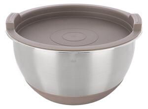 Miska s víčkem BEIGE pr. 15,7 cm