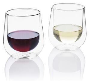 ERNESTO® Sada dvoustěnných sklenic, 2dílná (víno) (100364289003)