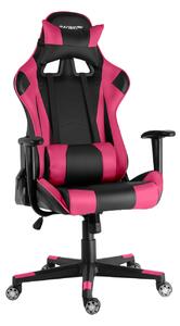 Herní židle RACING PRO ZK-007 Barva: černo-růžová