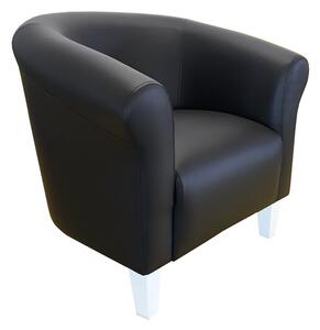 Pohodlné kancelářské křeslo Miri Magic velvet 17 černé nohy
