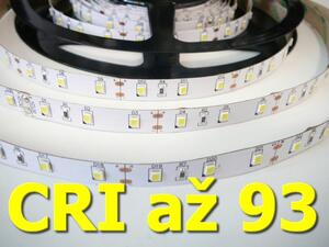 LED Solution CRI LED pásek 12W/m 12V bez krytí IP20 Barva světla: Teplá bílá 07721