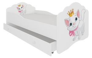 Adk Dětská postel 160x80 cm Kočička