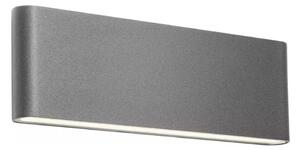 Redo 90452 - LED Venkovní nástěnné svítidlo KLIPPE LED/24W/230V IP54 antracit