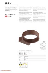 Redo 91066 - LED Venkovní lampa ONIRO LED/15W/230V 49,5 cm CRI 90 IP65 antracit