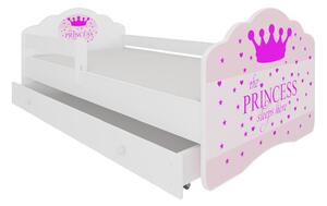 Adk Dětská postel Princezna 140x70 cm