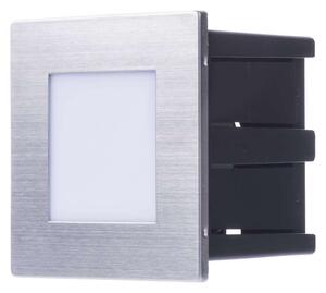 EMOS LED vestavné světlo ke schodišti 1,5W čtverec Barva světla: Teplá bílá ZC0109