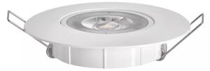 EMOS Bílé LED bodové svítidlo 5W s výklopným rámečkem Economy+ Barva světla: Teplá bílá ZD3121