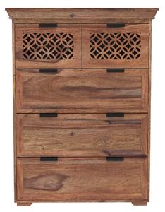 Komoda Mira 90x120x45 z indického masivu palisandr
