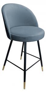 Barová židle Glamon černo-zlaté nohy Bluvel 75
