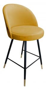 Barová židle Glamon černo-zlaté nohy Magic velvet 16