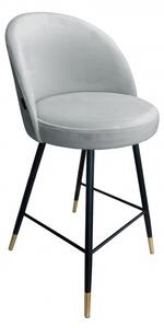 Barová židle Glamon černo-zlaté nohy Bluvel 75