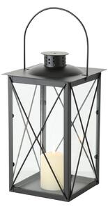 Kovová lucerna na svíčku FAROL, 30 cm