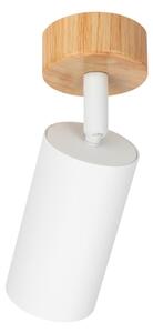 Brilagi - Bodové svítidlo SELE 1xGU10/30W/230V bílá/dekor dubu