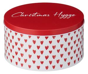 Kulatá plechová dóza Christmas Hygge