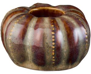 Keramický svícen Pumpkin Brown