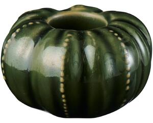 Keramický svícen Pumpkin Green