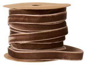 Sametová stuha Chocolate – 10 m