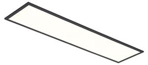 LED panel černý obdélníkový vč. LED 3-krokové stmívání - Reeves