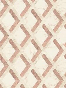 A.S. Création | Vliesová tapeta na zeď Versace 6 79133-5 | 0,53 x 10,05 m | krémová, fialová, růžová, šedá