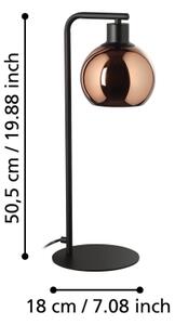 Eglo 390389 - Stolní lampa CORDOBA 1xE27/40W/230V měděná